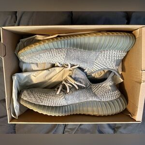 Yeezy Boost V2 Knit Sneakers with Translucent Sole